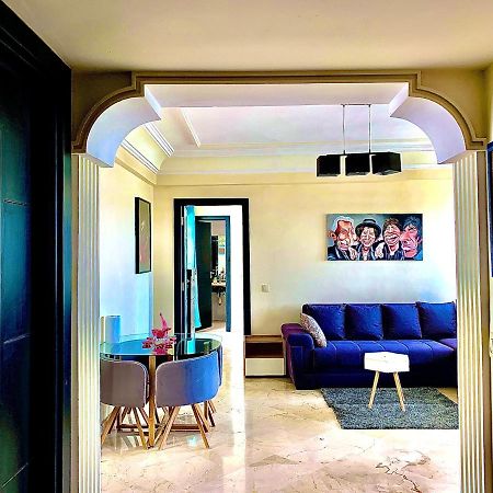 카사블랑카 Sab 16 - Amazing View Over The Mosque Hassan - Comfy And Stylish Flat 아파트 외부 사진