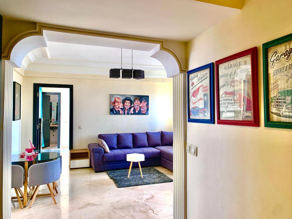 카사블랑카 Sab 16 - Amazing View Over The Mosque Hassan - Comfy And Stylish Flat 아파트 외부 사진