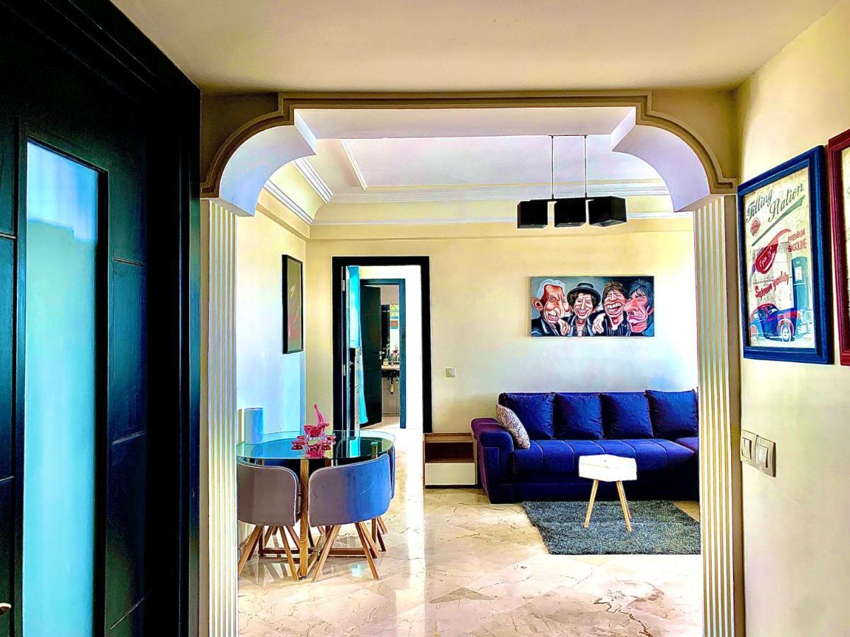 카사블랑카 Sab 16 - Amazing View Over The Mosque Hassan - Comfy And Stylish Flat 아파트 외부 사진