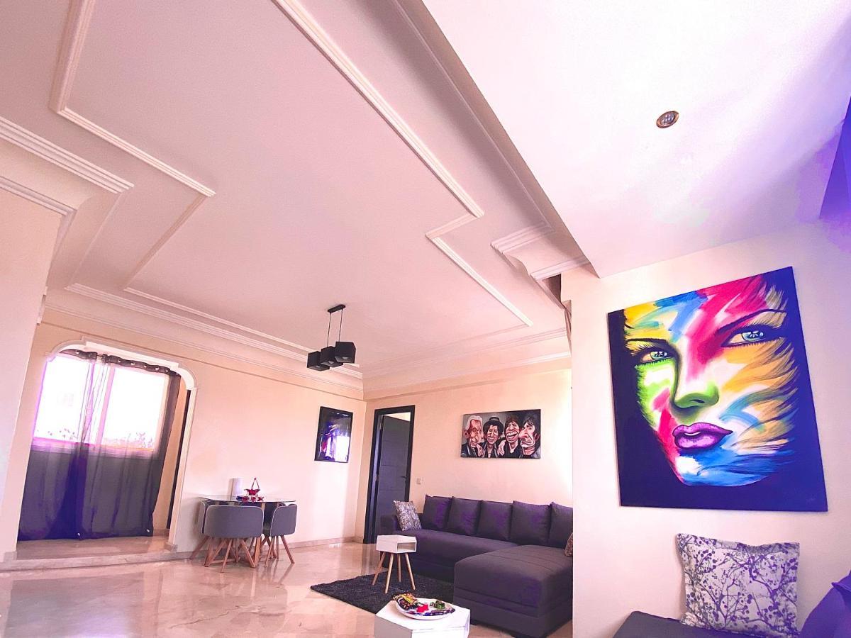 카사블랑카 Sab 16 - Amazing View Over The Mosque Hassan - Comfy And Stylish Flat 아파트 외부 사진